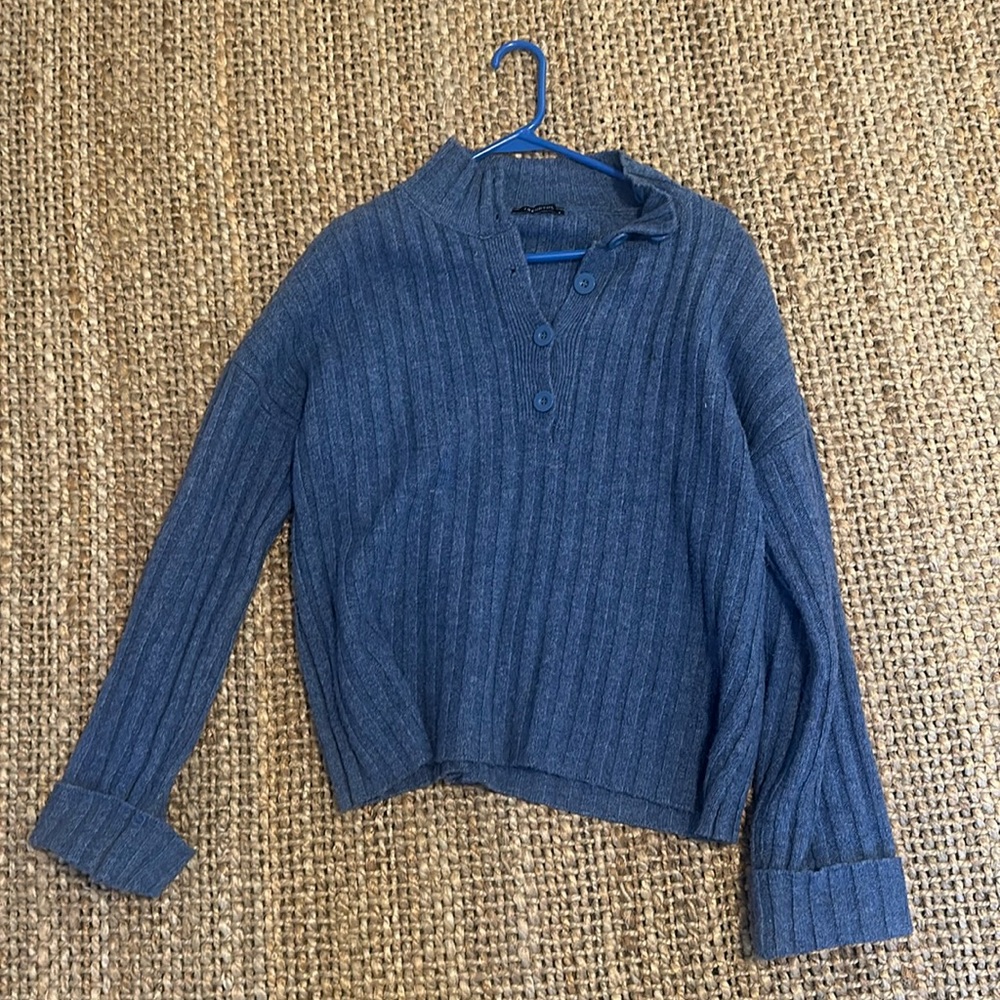 Blue sweater from trendyol